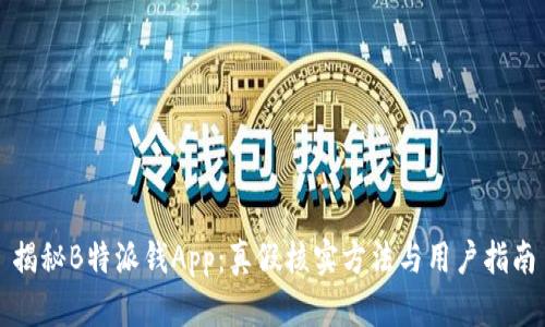 揭秘B特派钱App：真假核实方法与用户指南