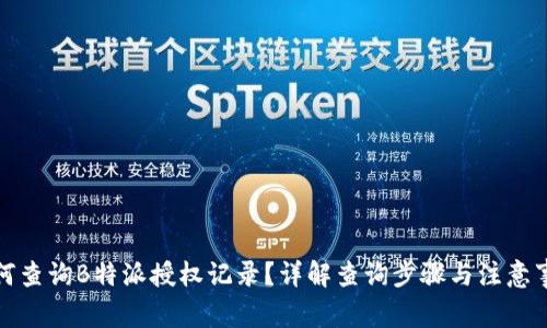 如何查询B特派授权记录？详解查询步骤与注意事项