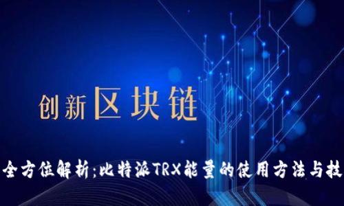 : 全方位解析：比特派TRX能量的使用方法与技巧