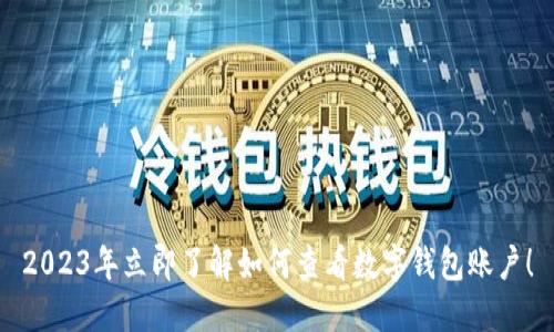 2023年立即了解如何查看数字钱包账户！