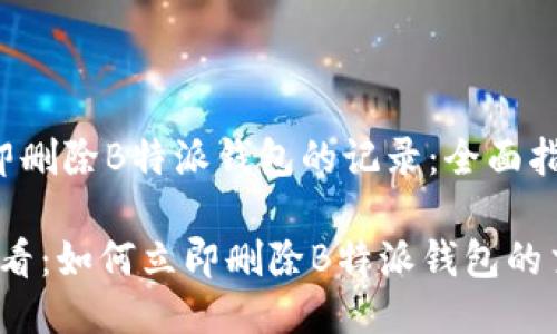 如何立即删除B特派钱包的记录：全面指南

2025必看：如何立即删除B特派钱包的交易记录