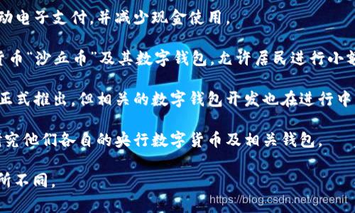 央行数字钱包通常指的是由国家央行发行的数字货币钱包。目前，很多国家的央行正在研究或已经开始实施数字货币项目，因此在不同国家中会有各自的数字钱包。以下是一些已知的央行数字钱包：

1. **中国数字人民币钱包**：中国人民银行已经推出了数字人民币（e-CNY），并相应地推出了一个数字钱包，允许用户进行交易、转账和支付。

2. **瑞典电子克朗钱包**：瑞典央行正在测试电子克朗的数字钱包，旨在推动电子支付，并减少现金使用。

3. **巴哈马沙丘币数字钱包**：巴哈马在全球范围内首次推出了央行数字货币“沙丘币”及其数字钱包，允许居民进行小额支付。

4. **欧洲央行数字欧元**：欧洲央行正在探索数字欧元的可能性，虽然尚未正式推出，但相关的数字钱包开发也在进行中。

5. **其他国家的数字货币项目**：如新加坡、美国等一些国家和地区，也在研究他们各自的央行数字货币及相关钱包。

这些数字钱包的普及和使用情况可能会随着技术的发展和政策的变化而有所不同。