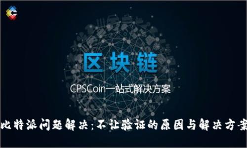 比特派问题解决：不让验证的原因与解决方案
