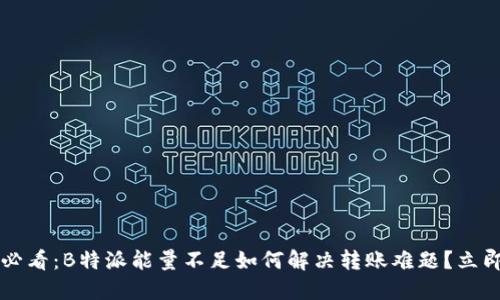 ### 2023年必看：B特派能量不足如何解决转账难题？立即获取实用技巧！