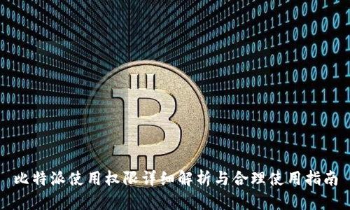 比特派使用权限详细解析与合理使用指南