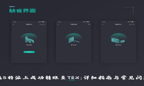 如何在B特派上成功转账至TRX：详细指南与常见问题解答